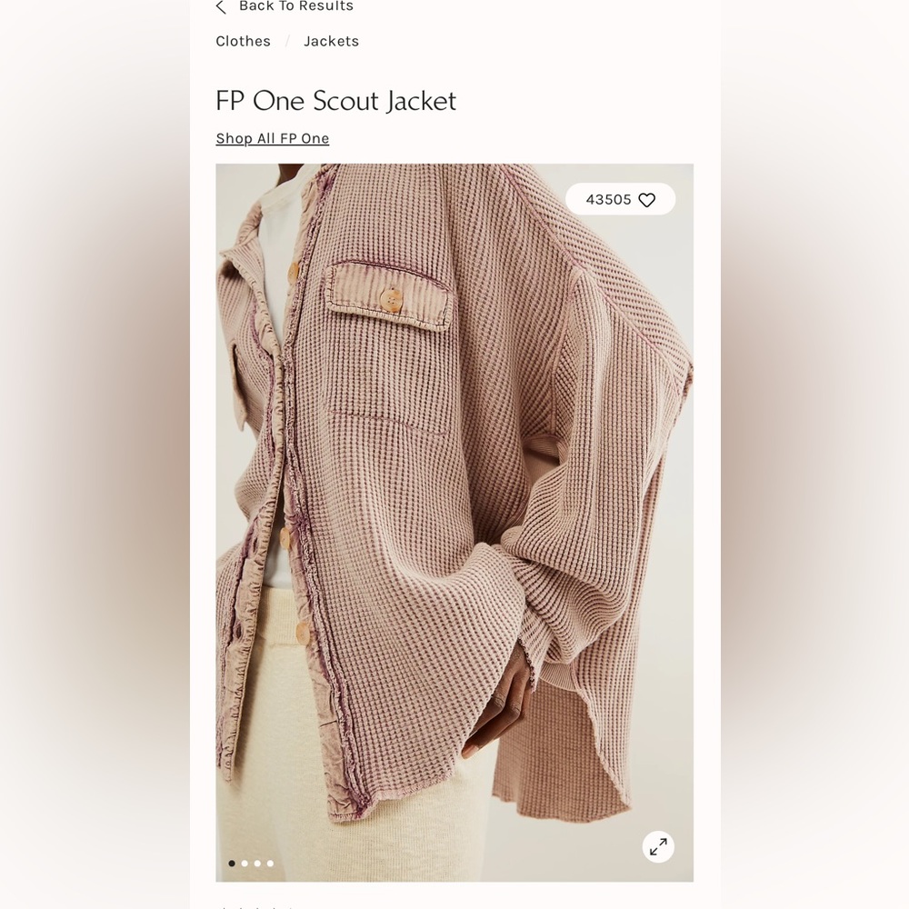 Free People Scout Jacket Fresh Plum